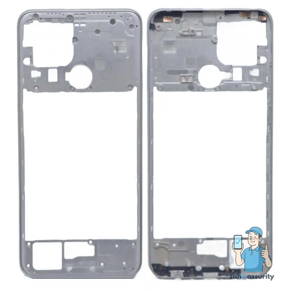 Middle Frame Ring Only for Oppo A15s White